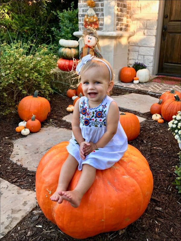 fall porch decor grand pumpkin1-12x16